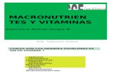 Clase 2 Macronutrientes y Vitaminas