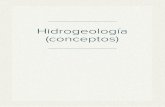 Hidrogeología (conceptos)
