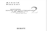 HAUSER, A. - Historia Social Del Arte Y La Literatura - Tomo 2 de 2 - Falta Tomo 1