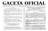 Gaceta Oficial N° 40.926 - Notilogía