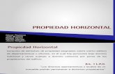 Propiedad Horizontal. Derecho. Venezuela