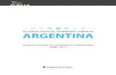 1er_ Plan de Acción ARGENTINA