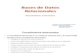 Bases de Datos Relacionadas - SQL Procedure