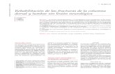 2002 Rehabilitación de Las Fracturas de La Columna Dorsal y Lumbar Sin Lesión Neurológica