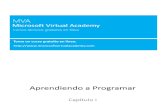 Curso Básico Aprendiendo a Programar - Microsoft Virtual Academy