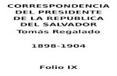 Correspondencia de Presidente Tomás Regalado, Folio Ix