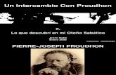 "Intercambio Con Proudhon", presentación de Jesse Cohn