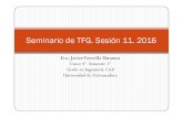 Sesión 11. Seminario TFG