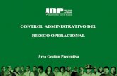 Control Admin Riesgo Opera c Ional