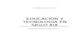 Educacion y Tecnologia XIX