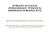 Procesos productivos industriales