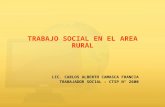 Trabajo Social en Área Rural