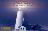 Desarrollo de los valores en las instituciones educativas