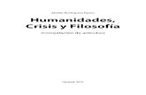 Humanidades, Crisis y Filosofía