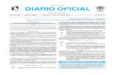 Diario oficial de Colombia n° 49.860. 30 de abril de 2016