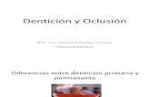 Dentición y Oclusión (1)