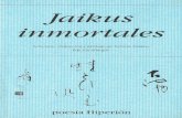 Jaikus Inmortales (Ed. Bilingüe Antonio Cabezas)