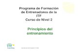 Programa de Entrenamiento ITF Nivel 2