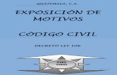 Codigo Civil Con Exposicion de Motivos