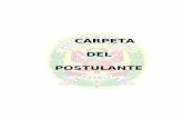 Carpeta de Postulante a La Asimilacion -Pnp 2016