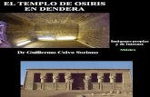 El Templo de OSIRIS en Dendera - Imágenes