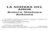 Antero Jimenez Antonio - La sombra del amor - v1.0.rtf
