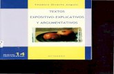 Alvarez Angulo Teodoro - Texto Expositivo-explicativo y Texto Argumentativo