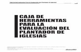 Caja de Herramientas Para La Evaluación Del Plantador de Iglesias