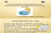Efectos y Consecuencias de La Radiación Solar 2016