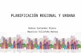 Planificaciógfn Regional y Urbana