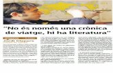 Entrevista Jordi Clappers autor de "Mil millas de memoria"