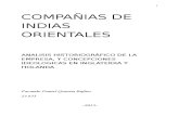 Monografia sobre Las Compañías de Indias Orientales, por Facundo Quintas