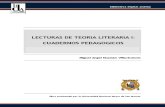 Lecturas de Teoría Literaria _ Cuadernos Pedagógicos