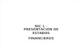 NIC 1 - Presentación de EEFF