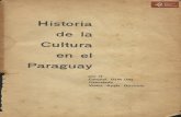 Historia de la Cultura en el Paraguay por el Coronel DEM (SR) Víctor Ayala Queirolo