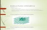 I.iii. Estructura de Los Materiales. Estructura Cristalina