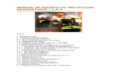 Manual de Equipos de Protección Respiratoria
