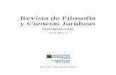 Revista de Filosofía y Ciencias Jurídicas - Universidad de Valparaíso, Chile