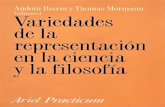 Andoni Ibarra y Thomas Morman (Ed.) - Variedades de La Representación en La Ciencia y La Filosofía