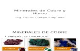 2 .1 Minerales de Cobre y Hierro