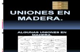 No.5 Uniones en Madera