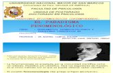 El Paradigma Fenomenológico-jorge Enríquez-27jun15