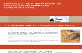 Administración de Proyectos en Empresas Constructoras