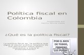 Política fiscal en Colombia.pptx