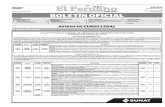 Diario Oficial El Peruano, Edición 9285. 29 de marzo de 2016