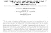 Historia de Las Bibliotecas Bloque I