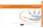 Unidad Didactica 6 Solicitud de Fondos Ue