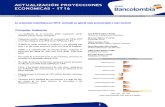 Análisis Bancolombia - Actualización de Proyecciones Económicas - 1T16
