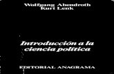 IntroducciIntroducción a la Ciencia Políticaón a La Ciencia Política