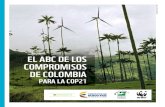 ABC de Los Compromisos de Colombia Para La COP21 VF Definitiva